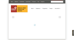 Desktop Screenshot of mubiob.ac.in